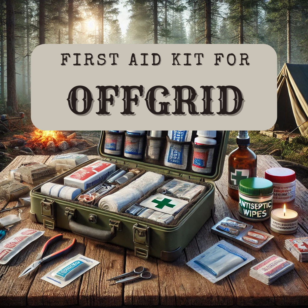 first aid kit for offgrid